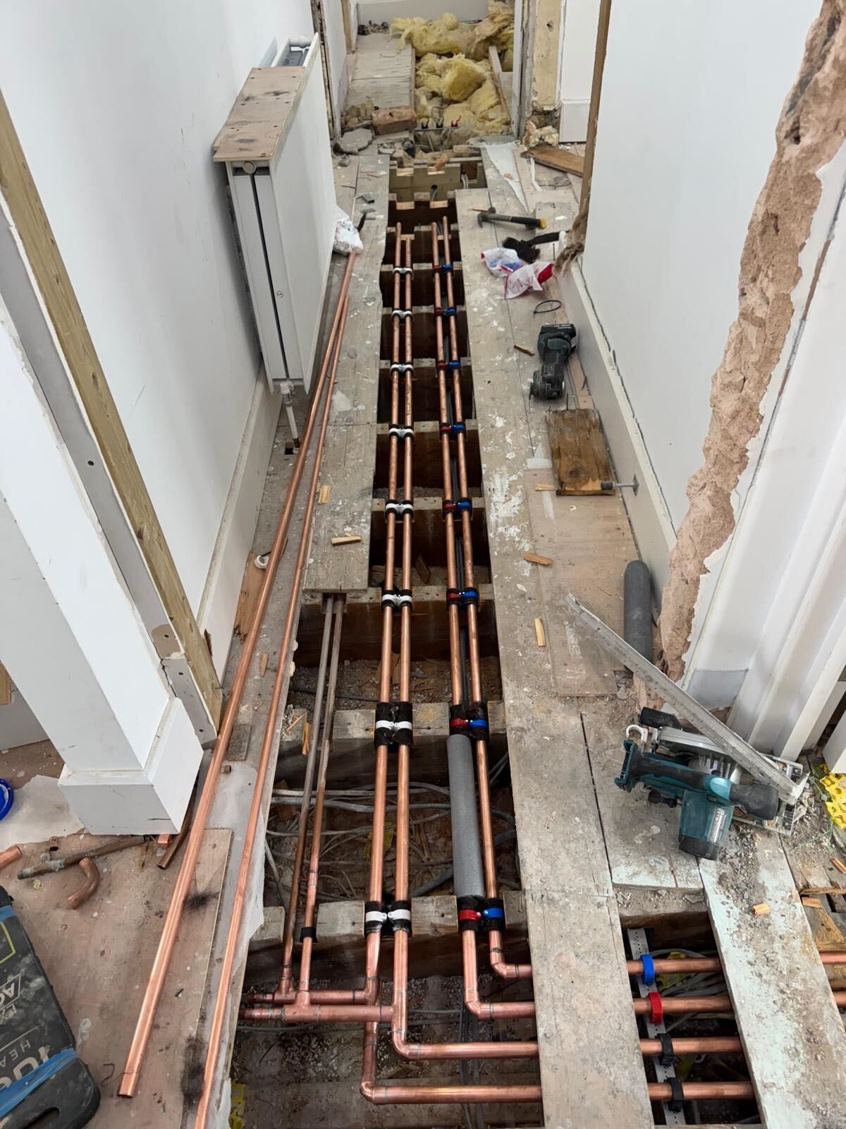 New central heating installation, Barnet — The Bearded Property Co, West London, 020 8050 9389