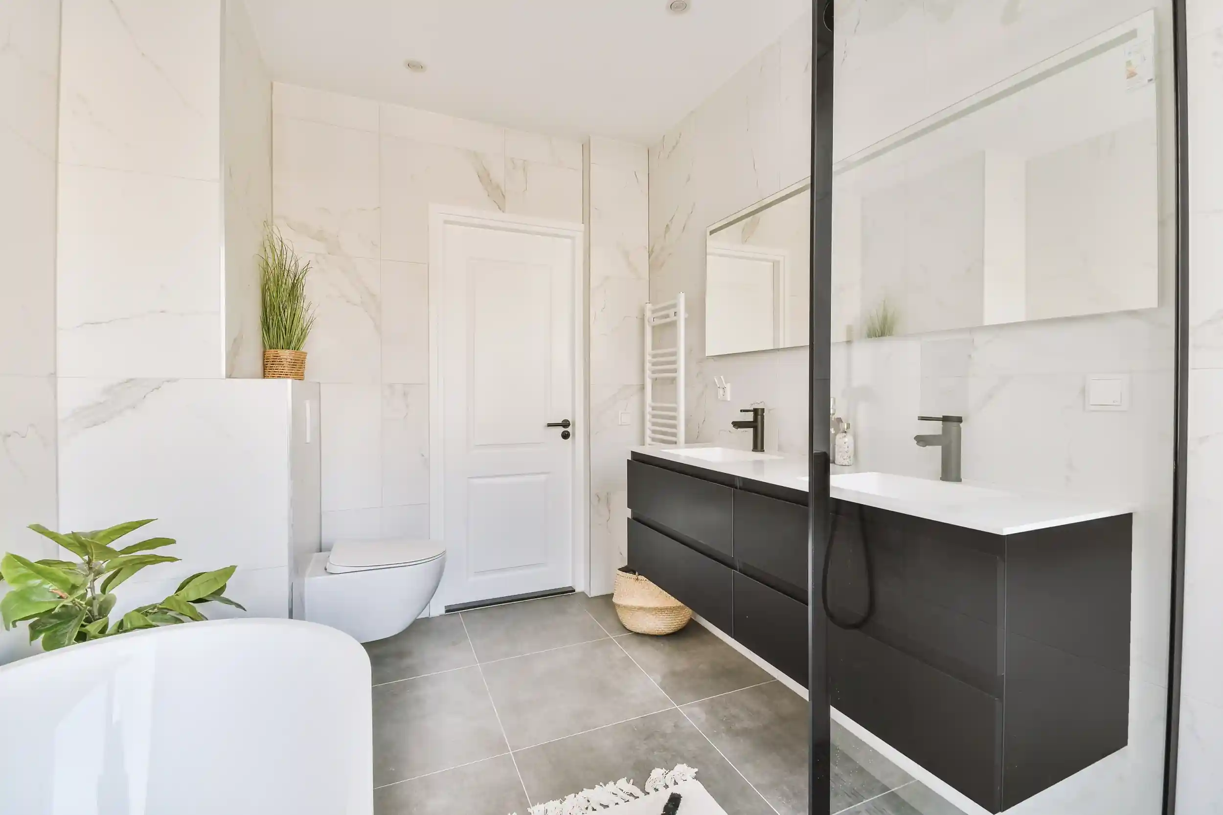 Completed bathroom refurbishment, West London — The Bearded Property Co, Ealing W5, 020 8050 9389